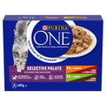 Purina One Adult Mini Fillet Selective Palate Mixed 85g x 8