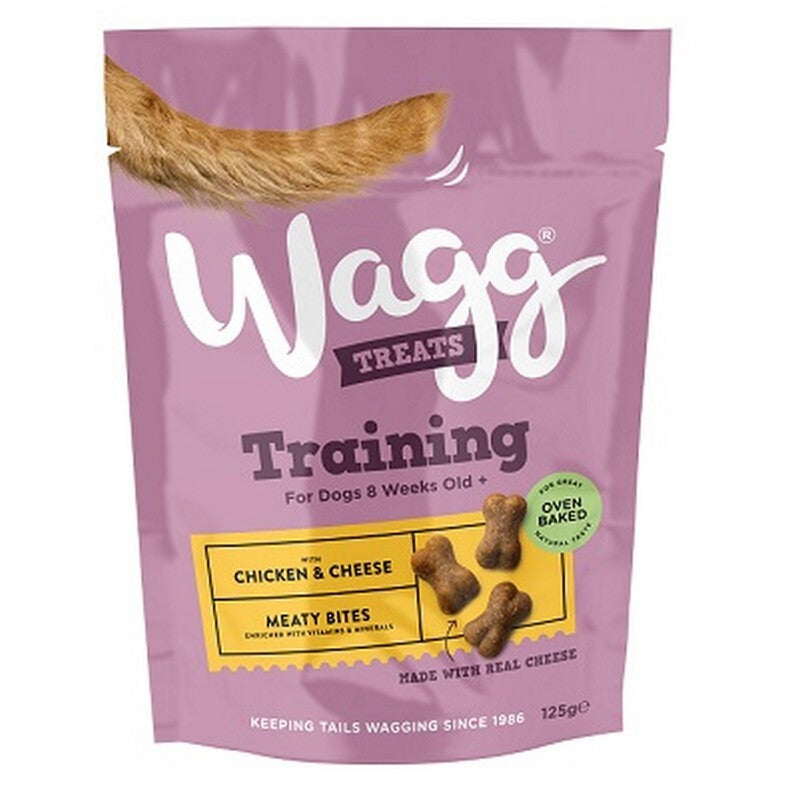 Wagg Training Treats Chicken & Cheese Mini Bites 125g