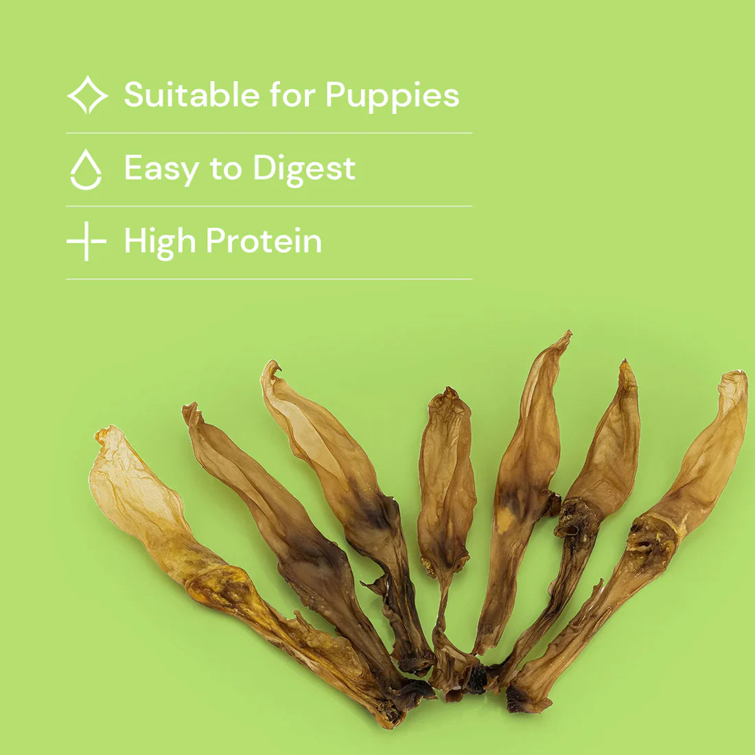 Plain Rabbit Ears 500g