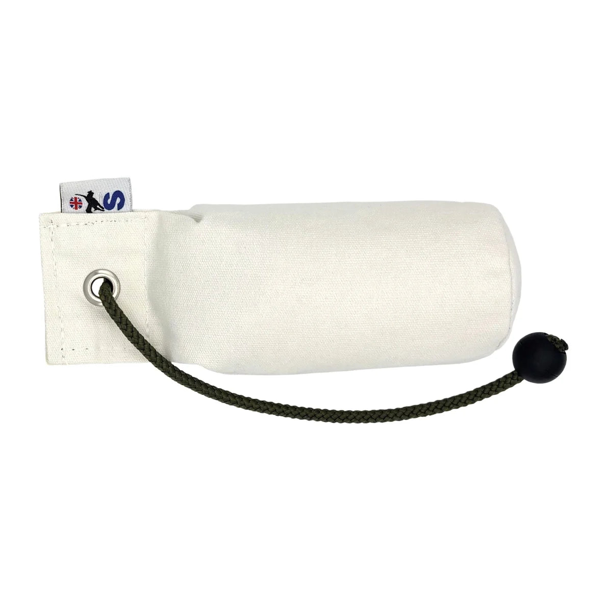 1/2lb Canvas Dummy with Long Throw White