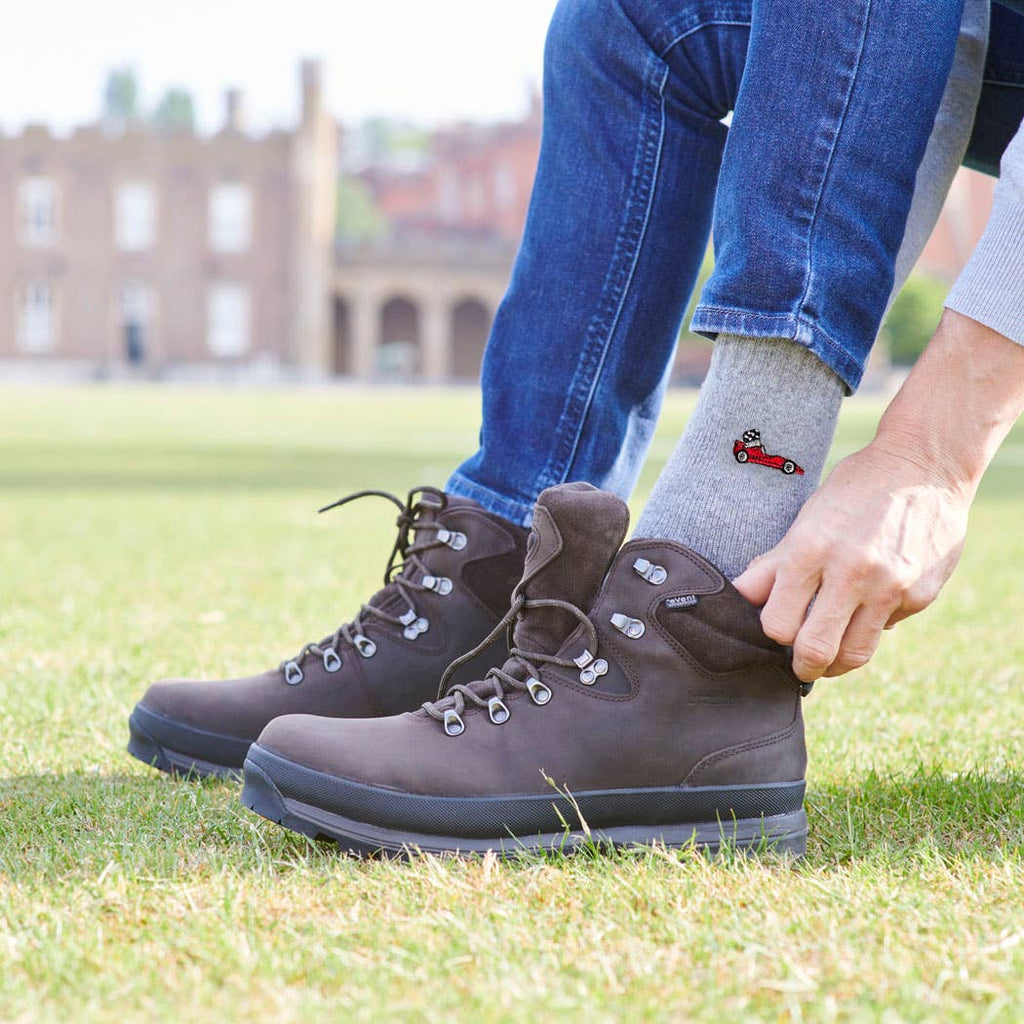 Formula One Sports Lover wool socks: Blue