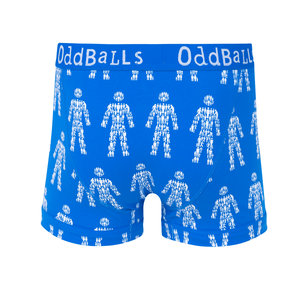 Prostate Cancer UK - Mens Boxer Shorts: Medium