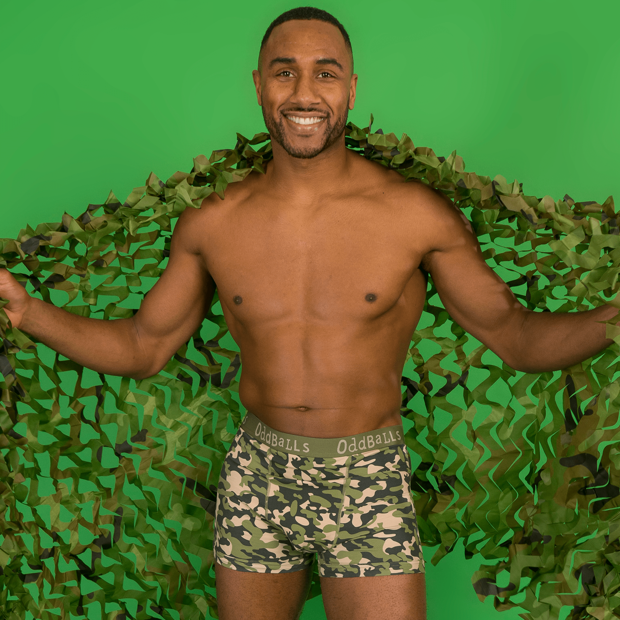 Commando - Mens Cotton Boxer Shorts: Medium