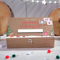 Childrens Winter Wonderland Wood Special Delivery Box