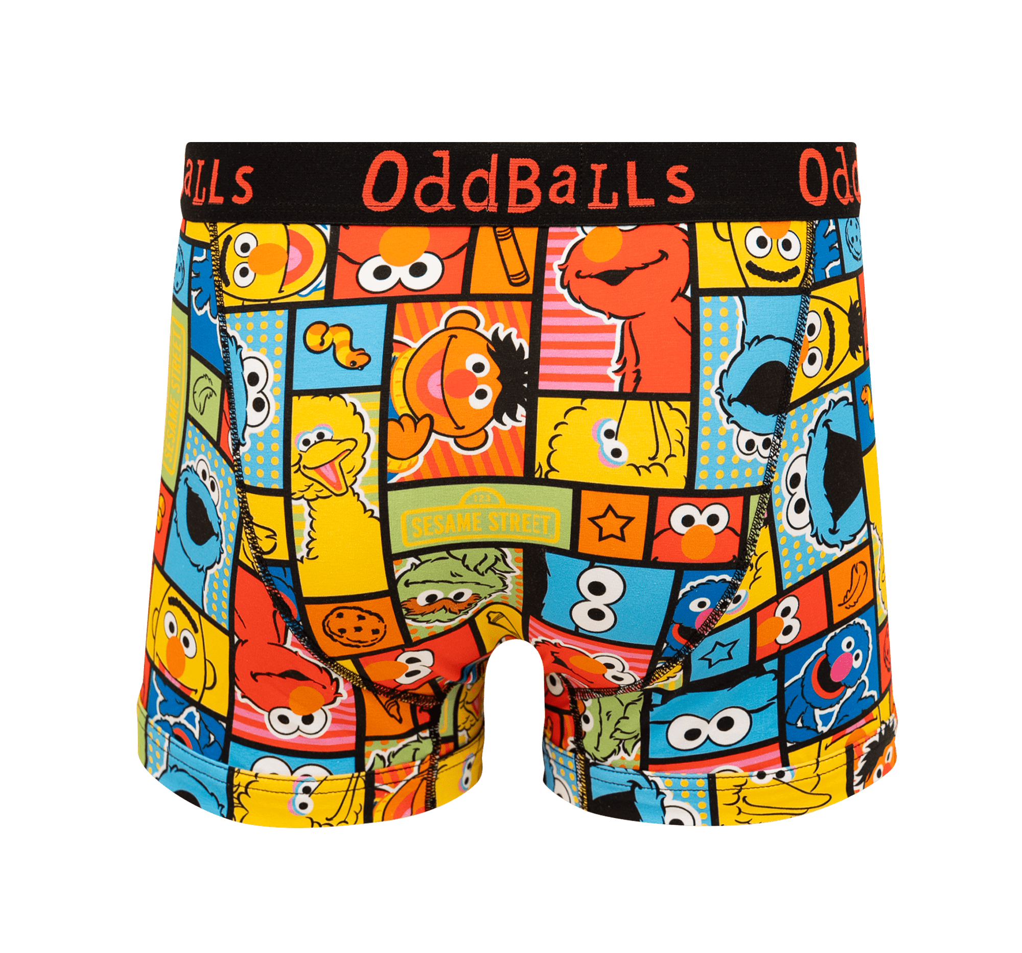 Sesame Street - Mens Cotton Boxer Shorts: Medium