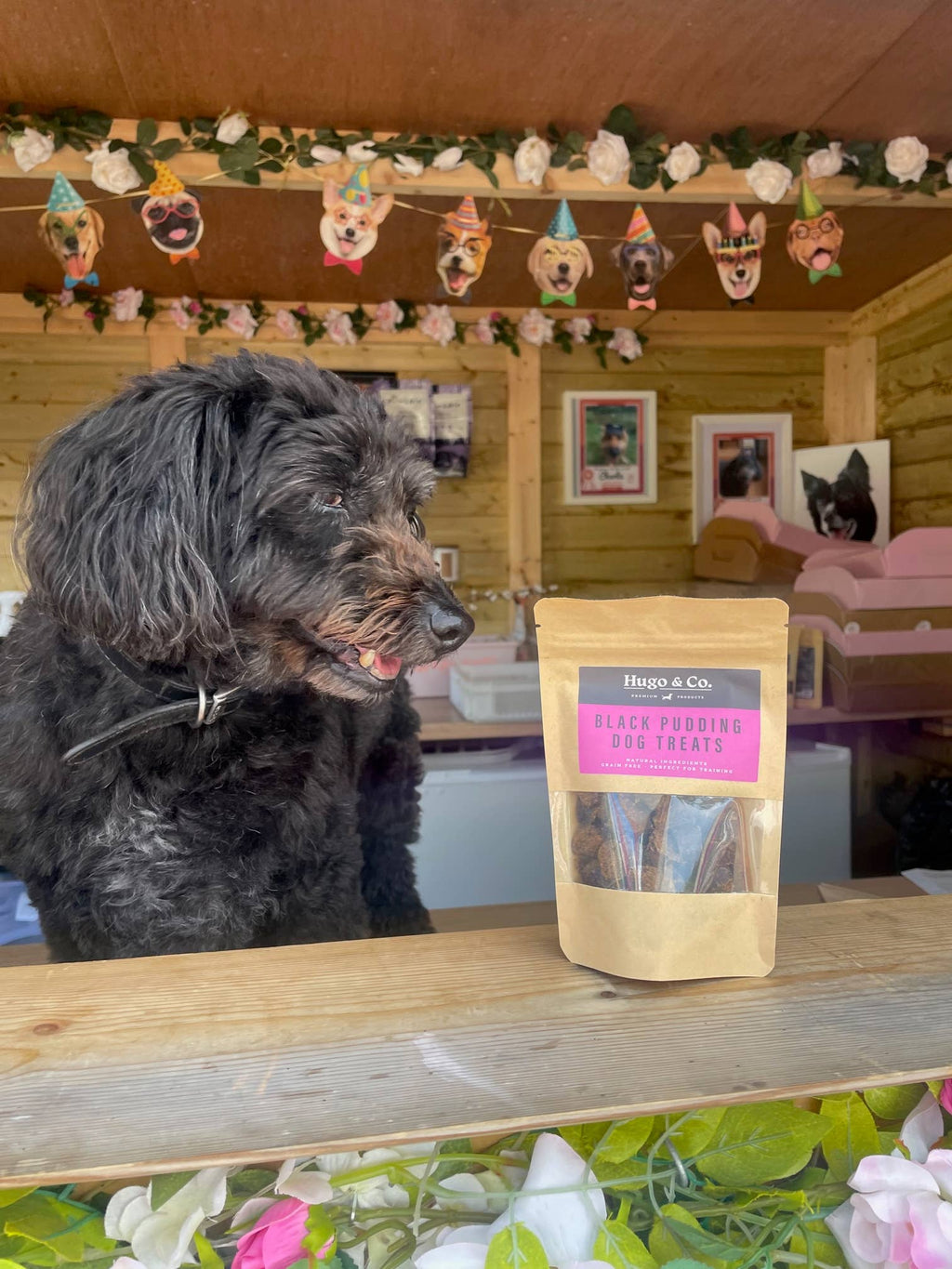 Black Pudding Dog Treat Bag - 75g