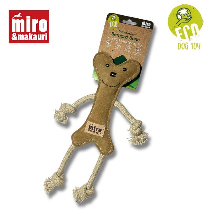 Eco Dog Toys By Miro & Makauri - Bernard Bone.: Bernard