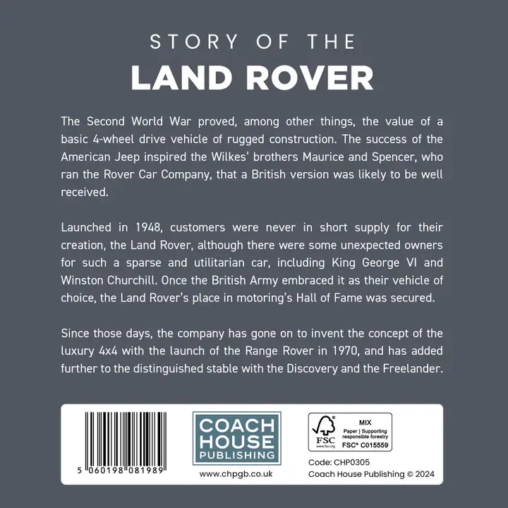 Story of the Land Rover