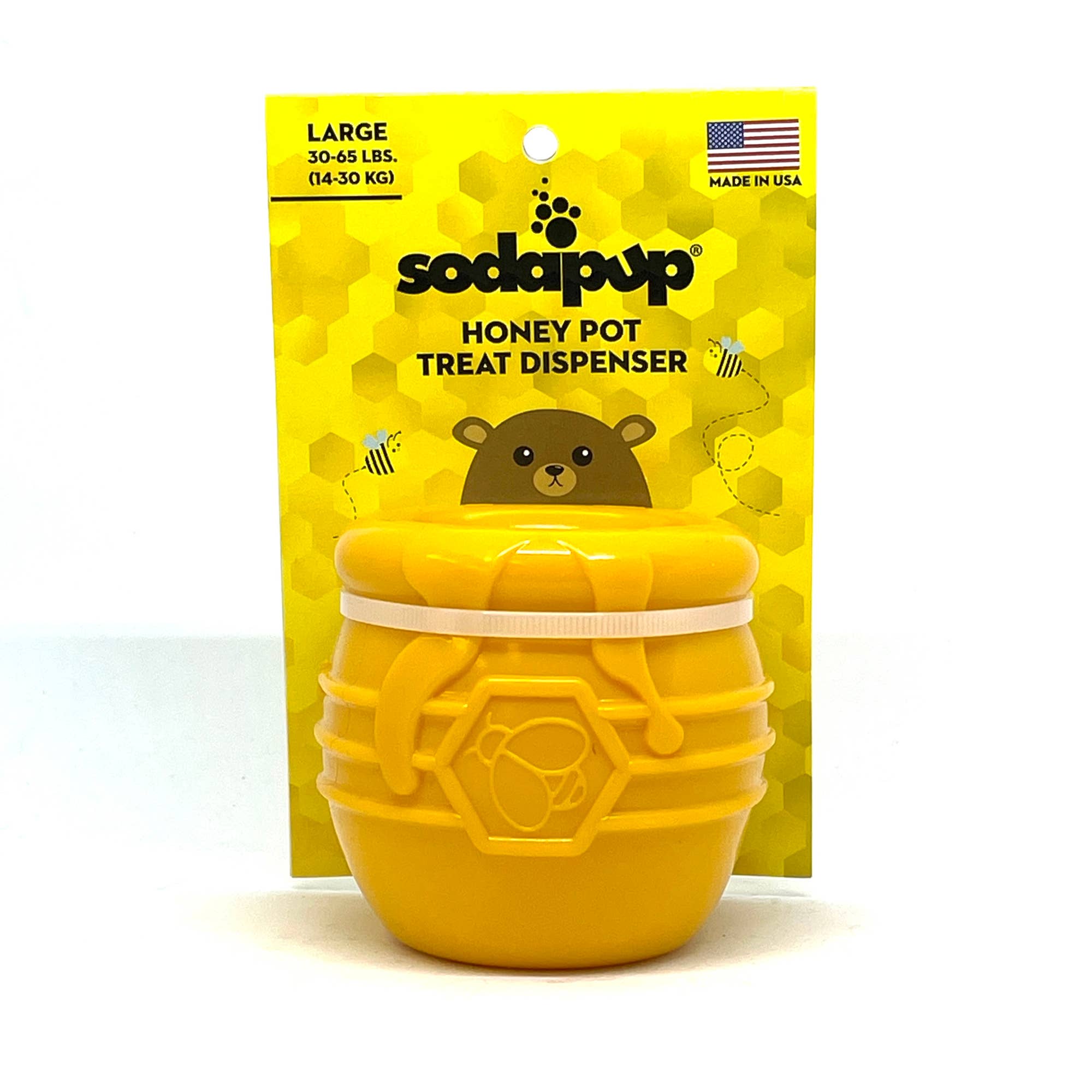 PUP-X Honey Pot Treat Dispenser: Blue / Large