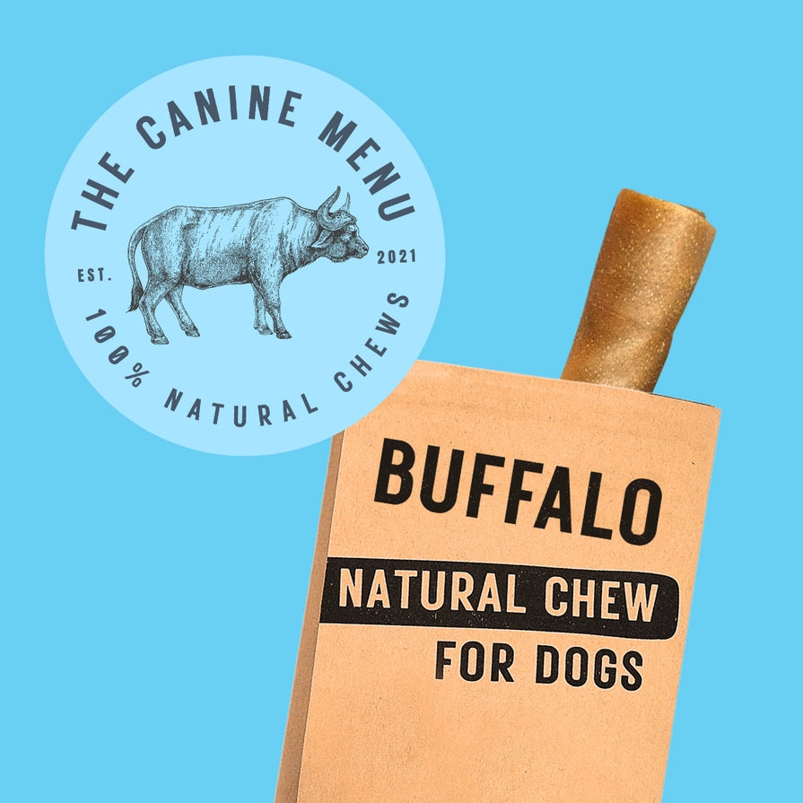 The Canine Menu Natural Dog Chew Buffalo