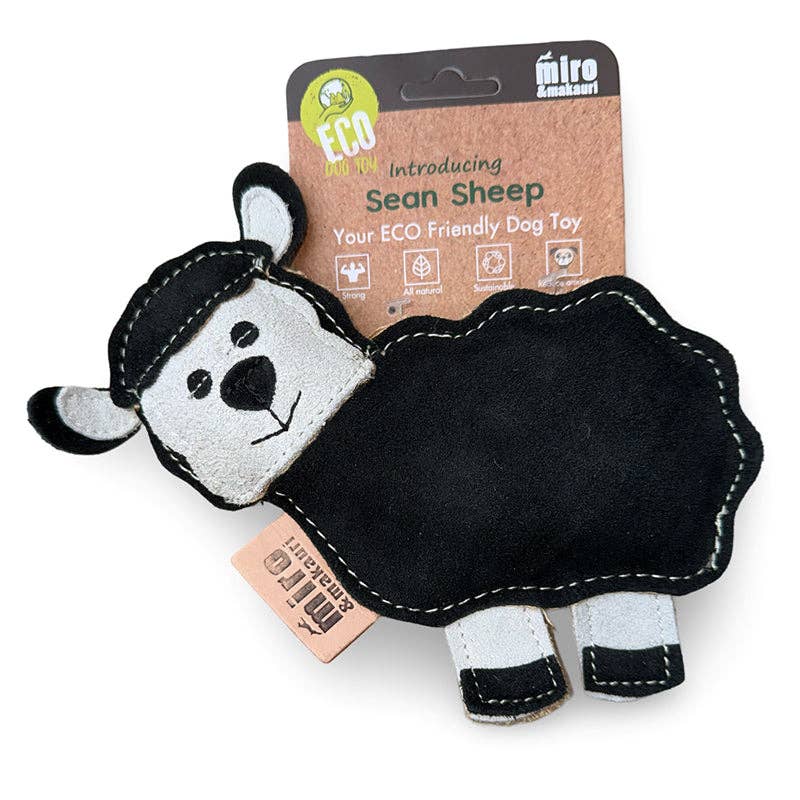 Eco Dog Toys By Miro & Makauri - Sean Sheep: Sean