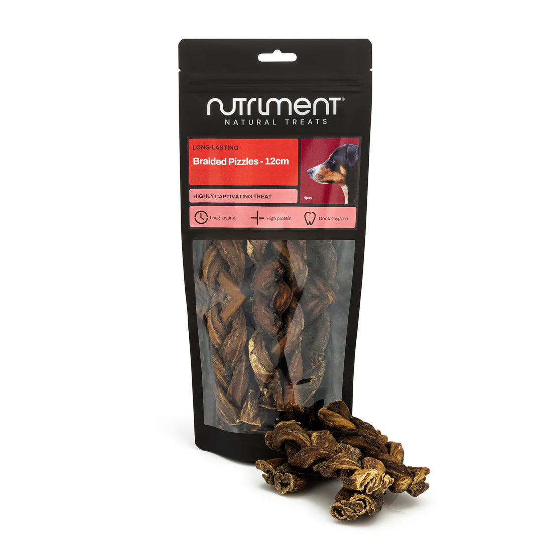 Braided Pizzles - 12cm 4pcs