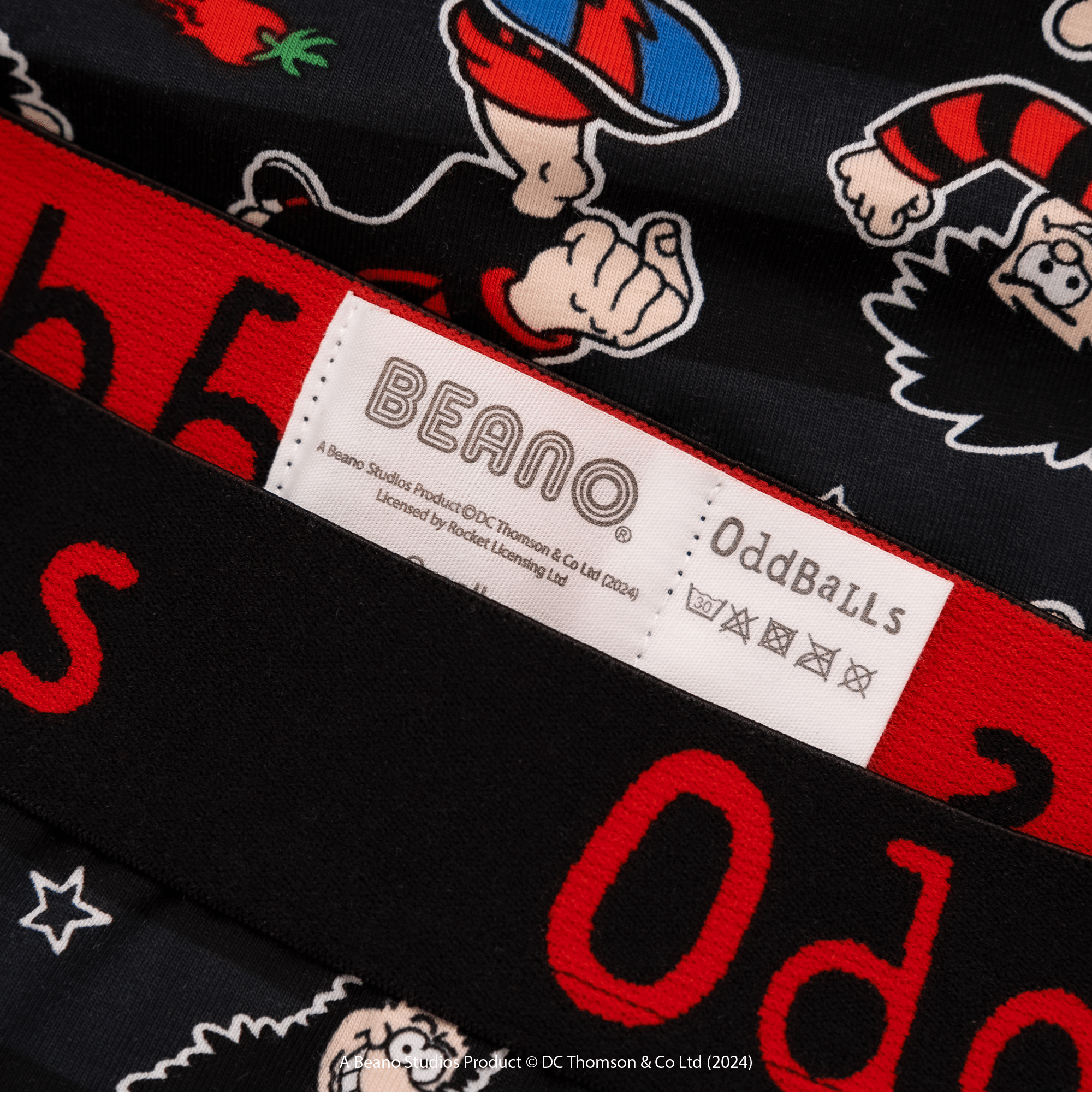 Dennis & Gnasher - Mens Cotton Boxer Shorts: Small