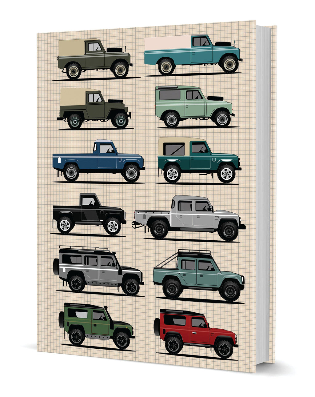 Landy Hardback Notebook A5 120 pages lined