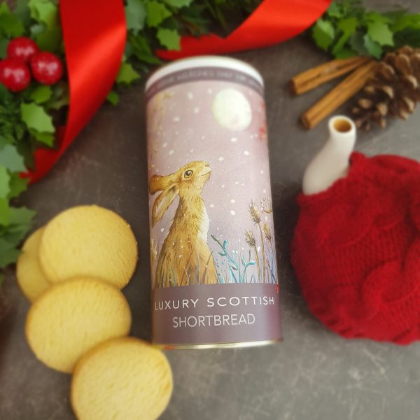Berries & Snowflakes Biscuit Drum