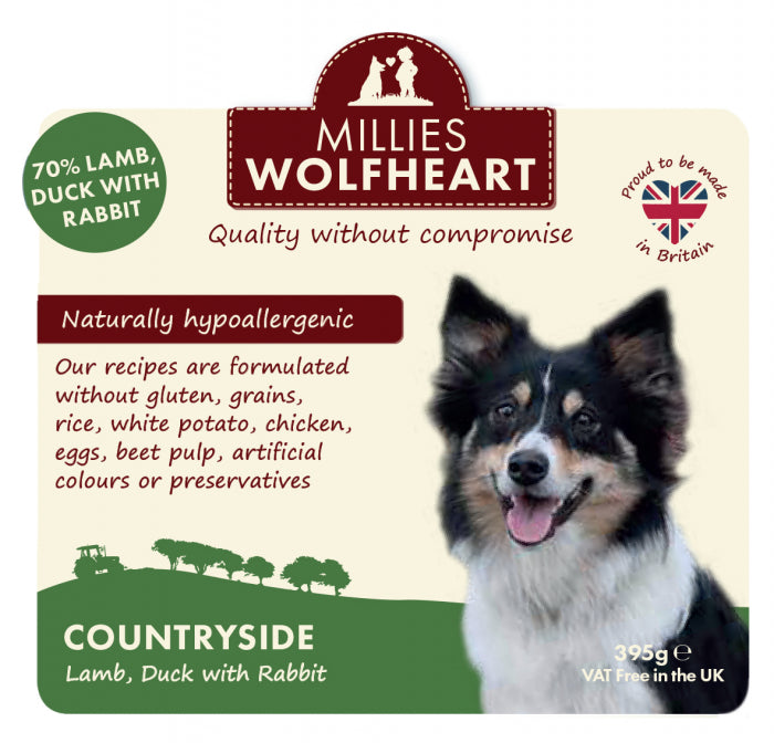 Millies Wolfheart Countryside Wet Food Single Can