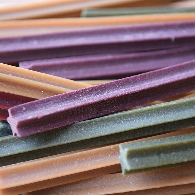 Vegan Dog Treats - Fruit & Veg Star Sticks - added Coconut Oil