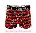 OddBalls Beano  - Mens Boxer Shorts: Medium