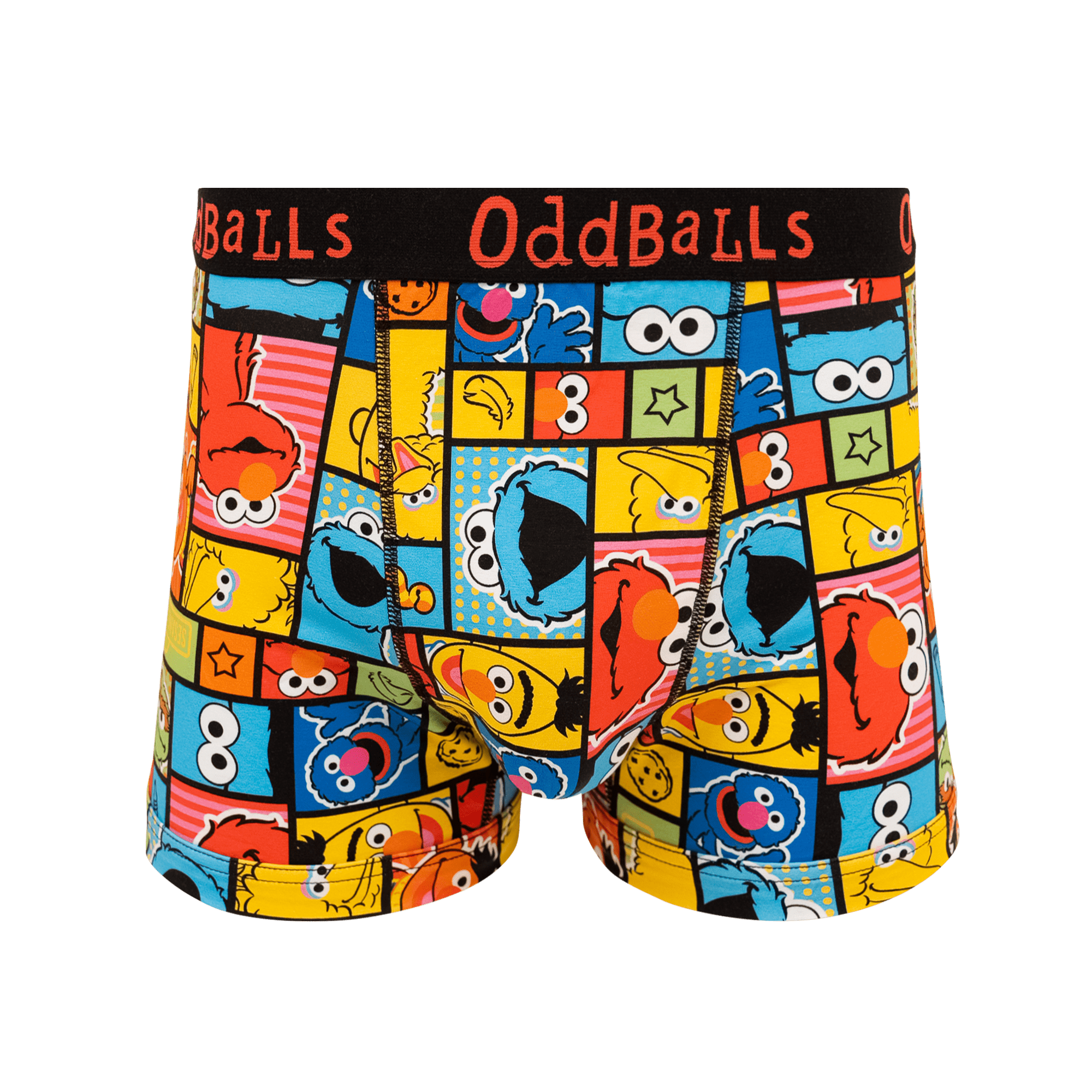 Sesame Street - Mens Cotton Boxer Shorts: Medium