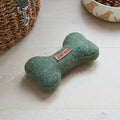 Dog Toy - Green Tweed Bone - Large