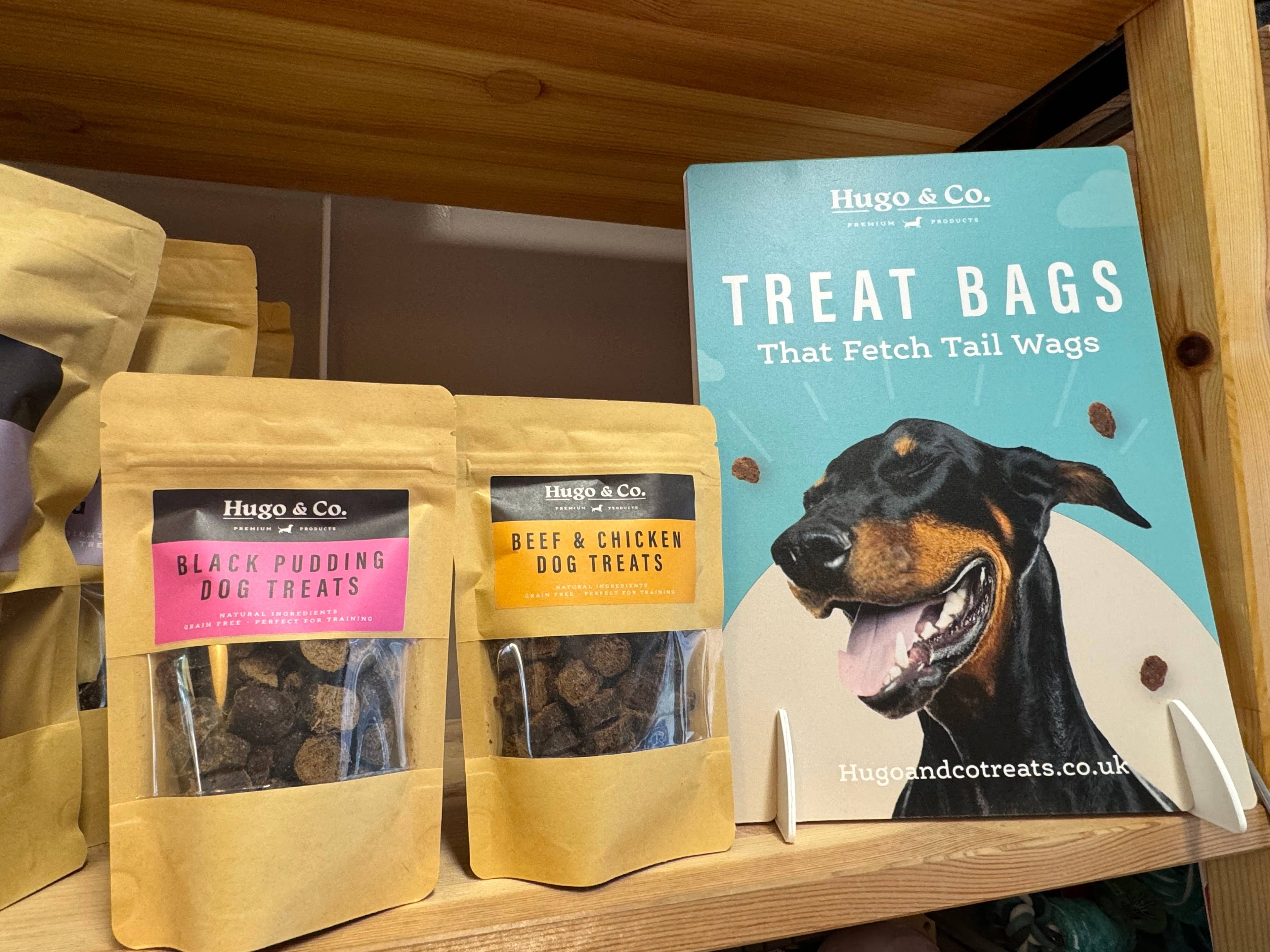 Black Pudding Dog Treat Bag - 75g