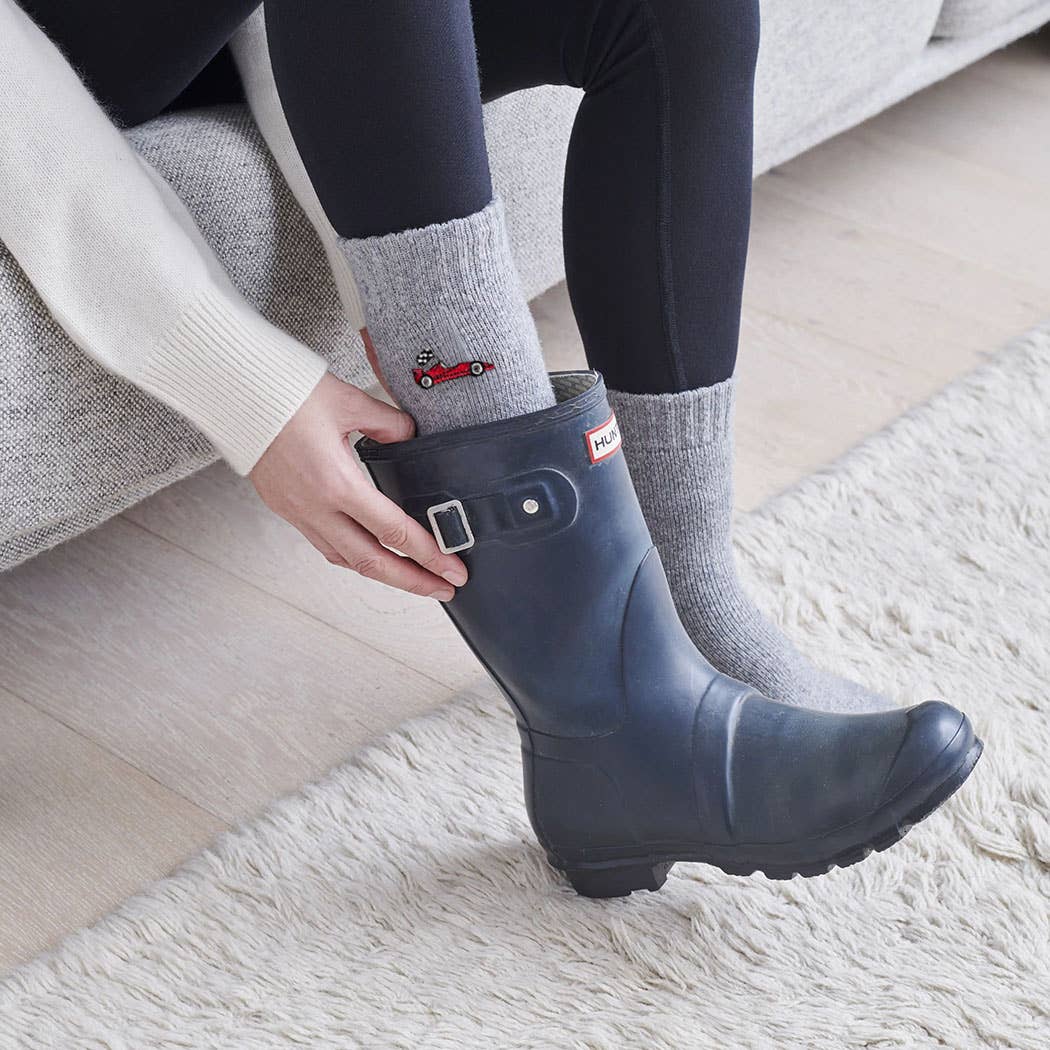 Formula One Sports Lover wool socks: Blue