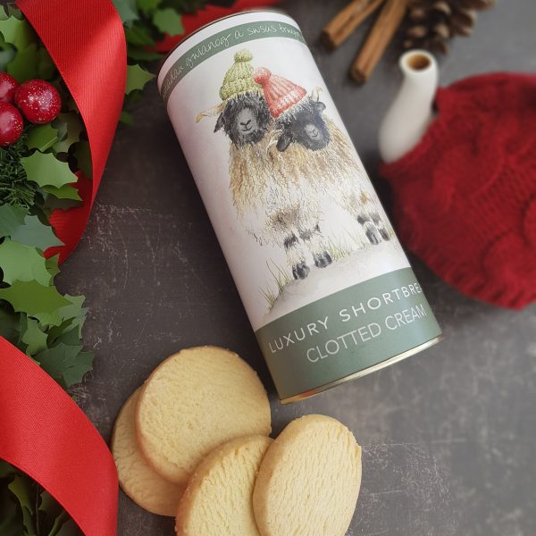 Winter Sheep Biscuit Drum