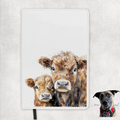 Cow Mother and Calf A5 Poly PU Notebook