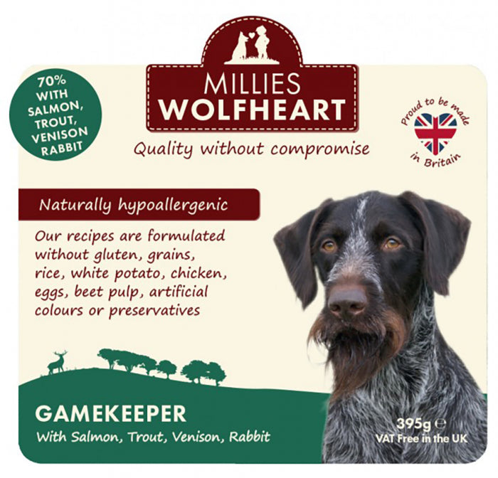 Millies Wolfheart Gamekeeper Wet Food Single Can